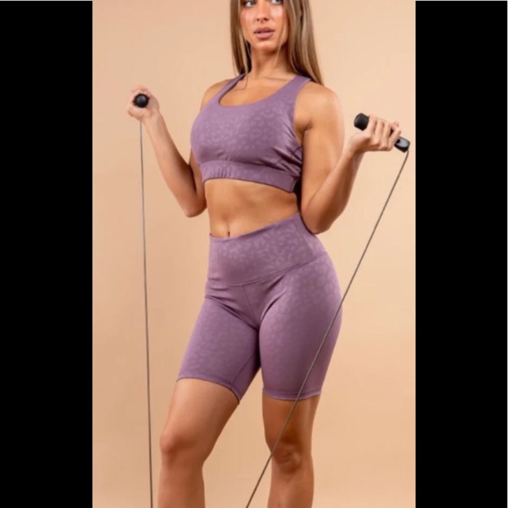Biker Short Set